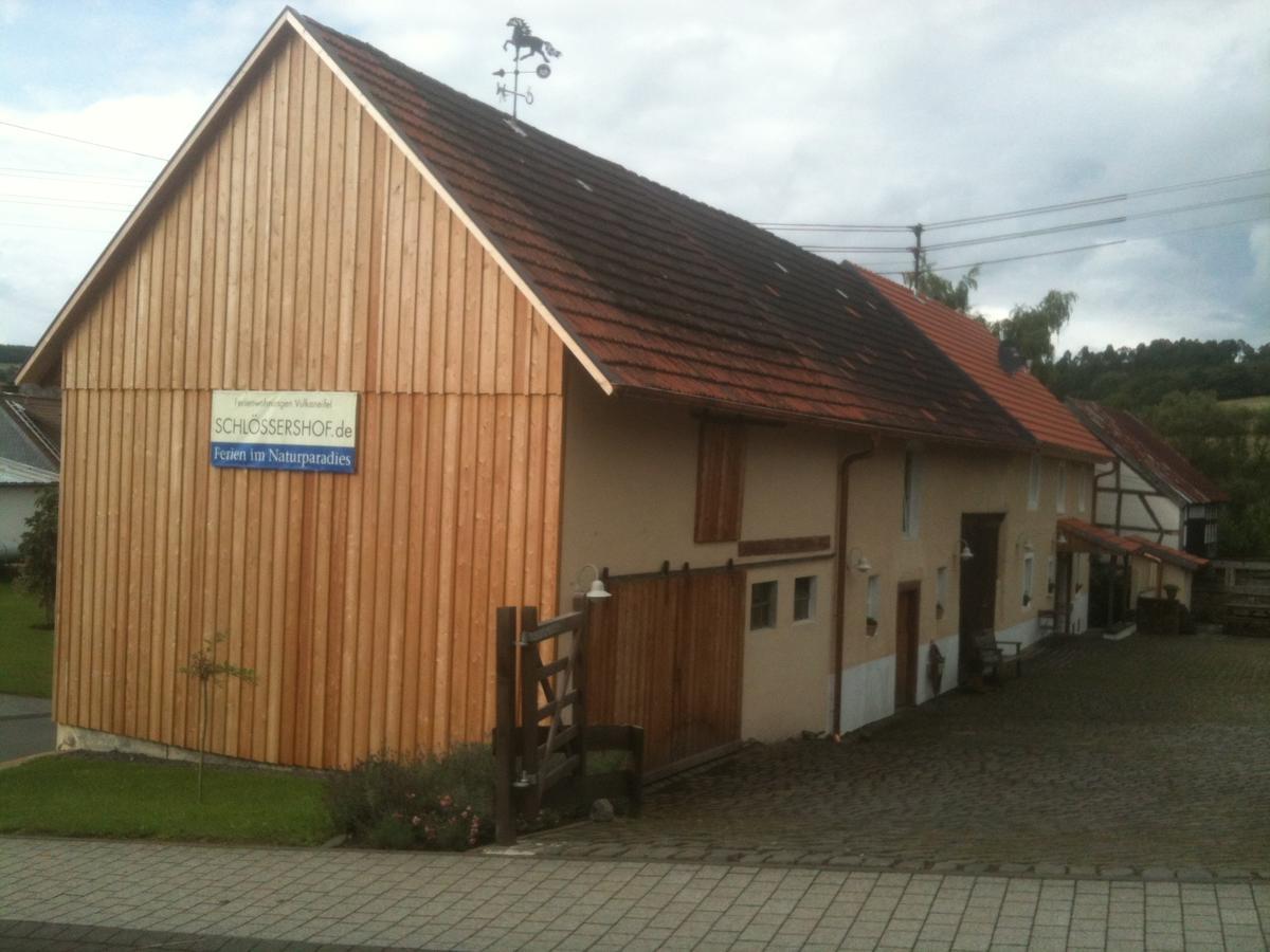 Ferienwohnung Schloessershof Borler Exteriör bild
